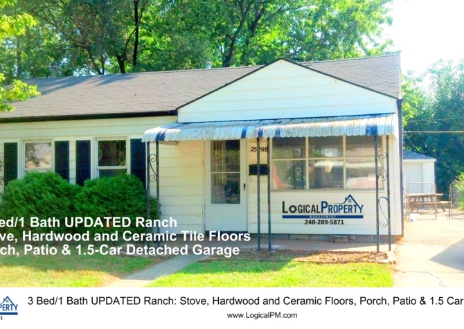 Houses Near 3/1 Updated Ranch Fresh Paint Hardwood/Ceramic Flrs1.5 GrgFncd Yard