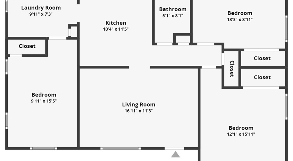 3 Bedroom, 1 Bath Home with Garage in Prescott!