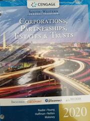 South-Western Federal Taxation 2020: Corporations, Partnerships, Estates and Trusts