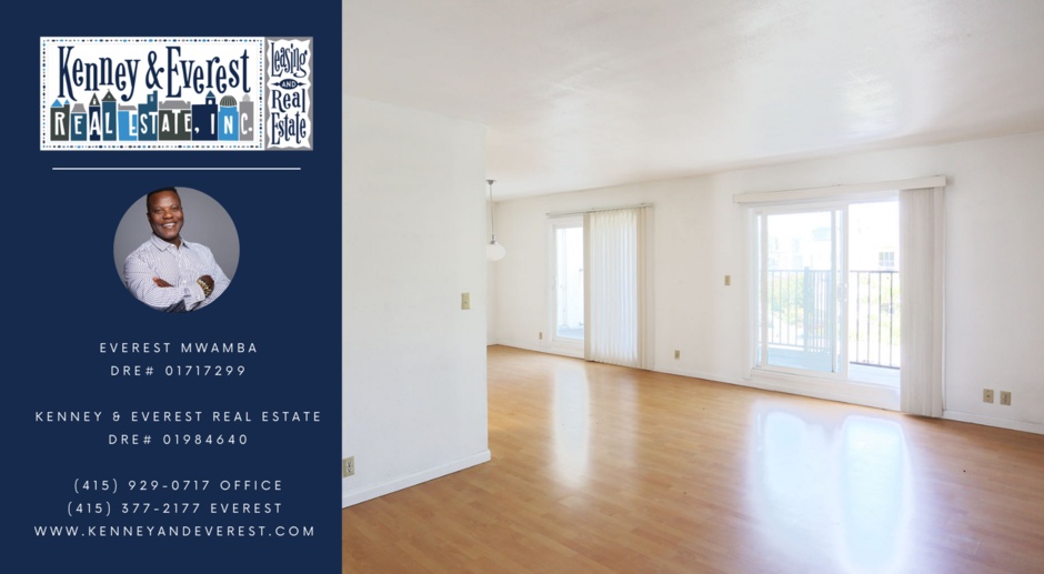  Open House:Sunday(3/24) 3:30pm-4pm Top floor 3BR/2BA penthouse, Two decks, In-unit storage, Fabulous view of the Oakland skyline (166 Athol Ave #402)