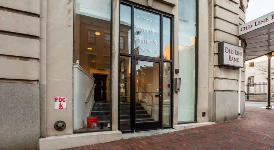 For Rent: Downtown Elegance at 344 N Charles Street– Your Urban Haven Awaits!