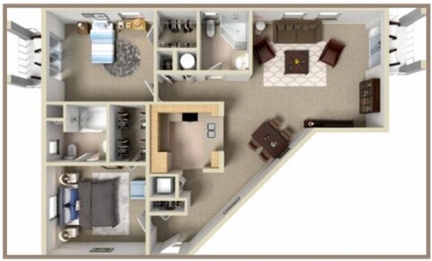 Apartments Near Nevada Beautiful 2/2 Ready For Move In !!!  for Nevada Students in , NV