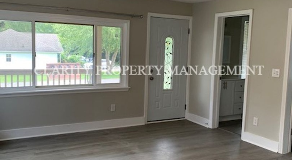Super cute, remodeled three bedroom home!