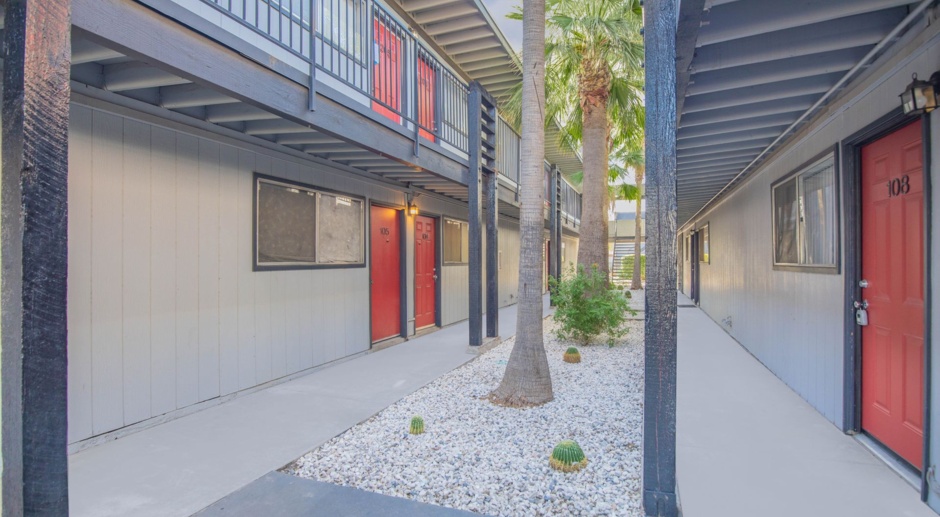 Beautiful  1 Bed 1 Bath all title flooring open floor plan with Balcony , Gated Community.*MOVE IN SPECIAL 1st Month Free!*Ask property Manager for details*