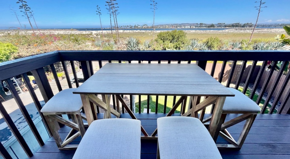 Furnished Beach front House in OB One Month Minimum Rental 