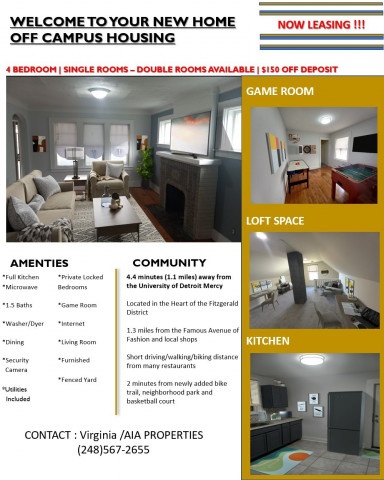 Shared Housing - Furnished - Now Available