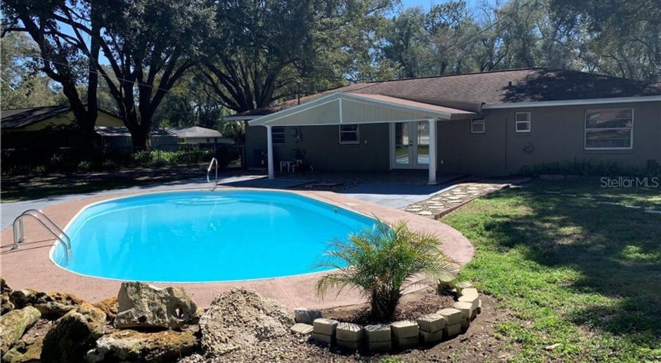 Fully Renovated 3BR Pool House