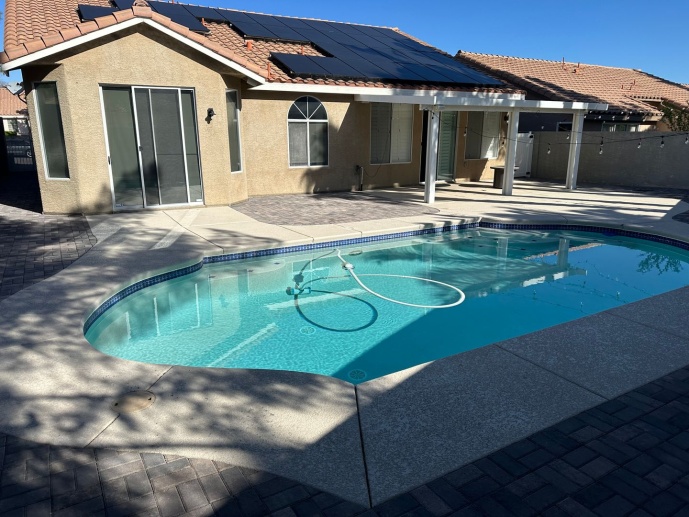 Green Vally Ranch!!! Pool!!  Solar Panels!! 4 Bedrooms!!! Single Story!! EV Charger in Garage!!