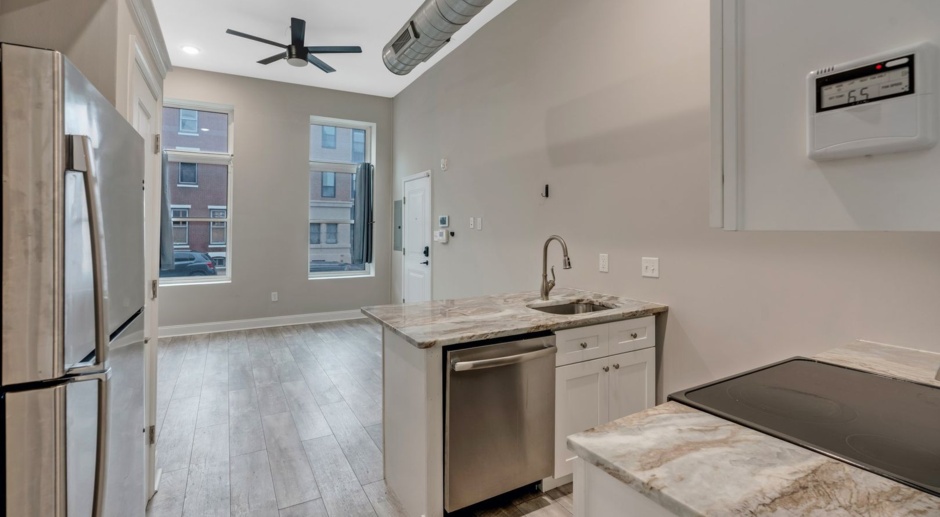 Love Where You Live. Brand New Studio Home in the Heart Of Philly!