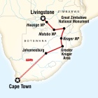 Cape Town, Kruger & Zimbabwe