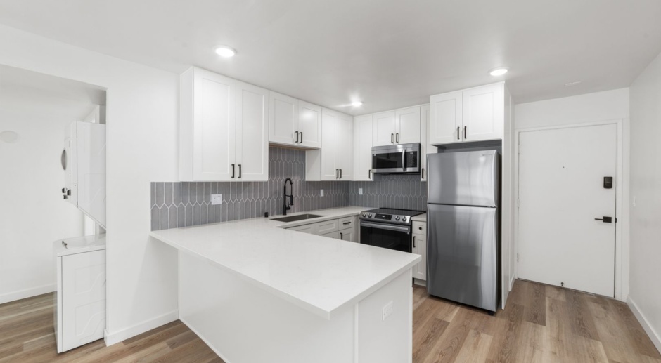 Stunning, newly renovated apartments in the heart of Golden Hill! 1 and 2 Bedroom with in-unit washer/dryer!