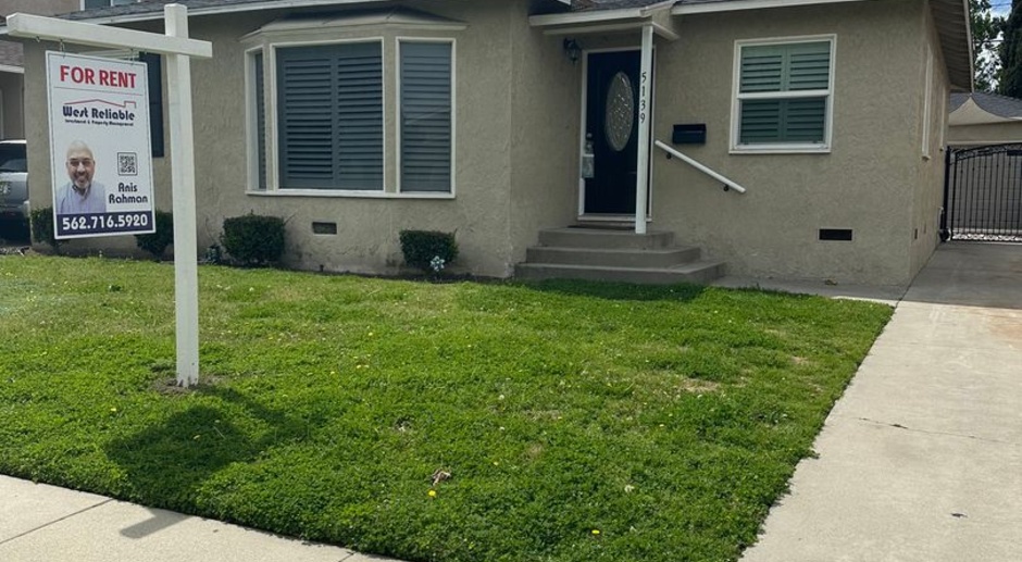 Welcome to 5139 Briercrest Ave, Lakewood, CA 90713!