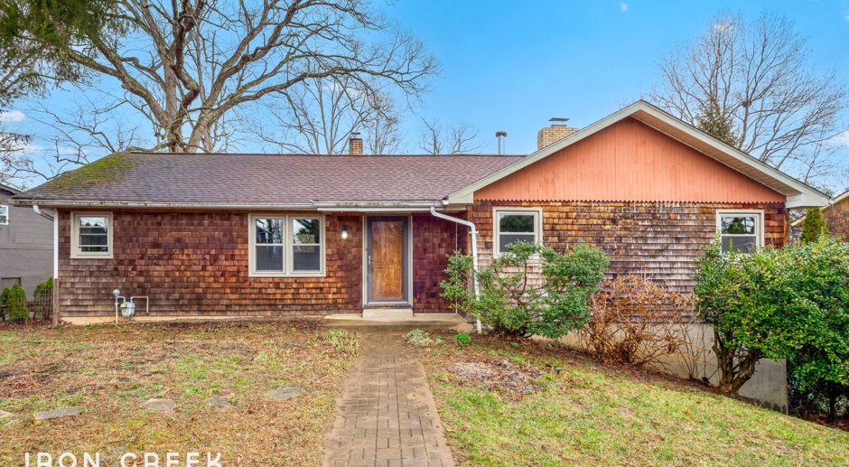 Beautifully Updated Three-Bedroom Rancher in West Asheville
