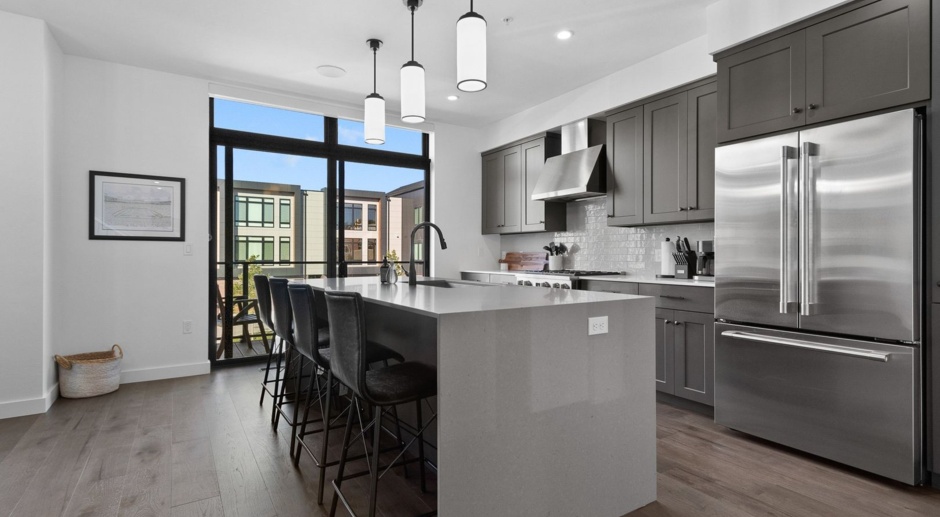 FURNISHED RENTAL: Luxury Townhome in Exclusive Titletown District