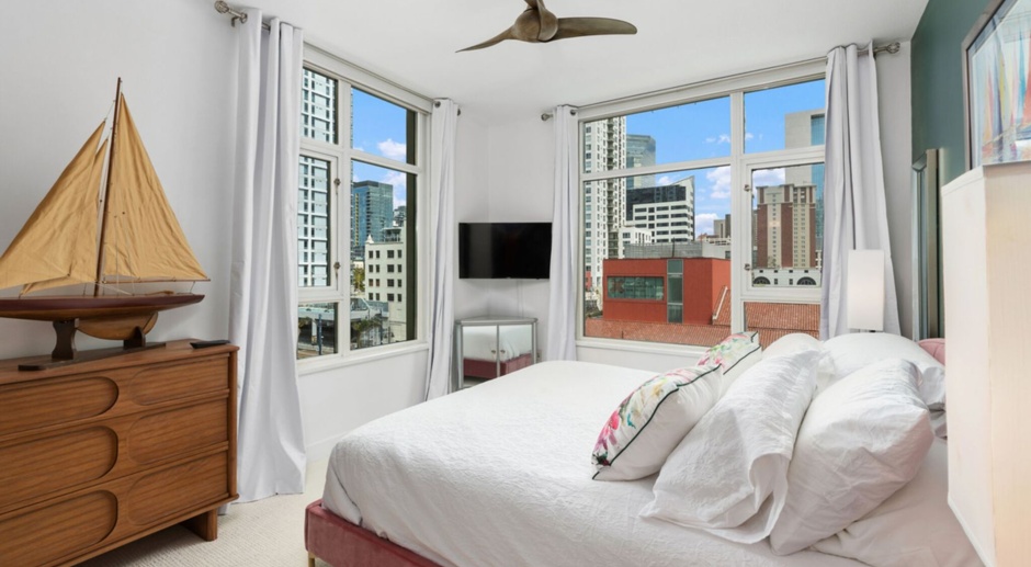 Downtown San Diego - Luxury 1bd/1ba Furnished Residence in the Grande South