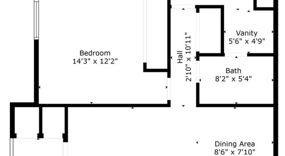 2 Bedroom / 1 Bathroom Updstairs Condominium w/ Garage.