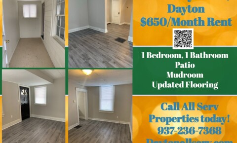 Houses Near Ohio Medical Career Center Cozy 1 Bedroom Ready For Move In! for Ohio Medical Career Center Students in Dayton, OH