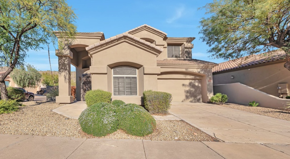 Stunning Mountain Views! Four Bed Home In East Scottsdale