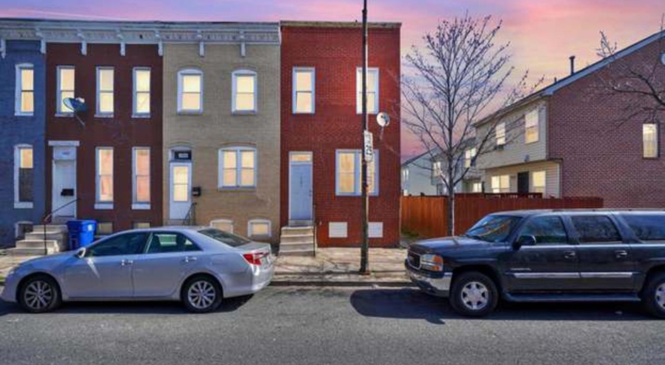 Charming row home in Baltimore City!