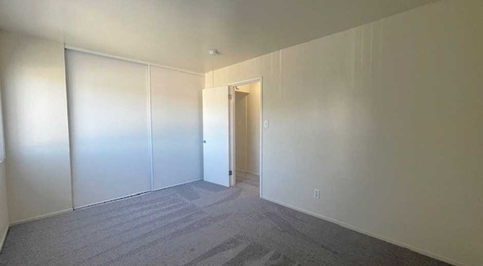  Upper- 2 Bedroom-One Bath apartment has a large living room